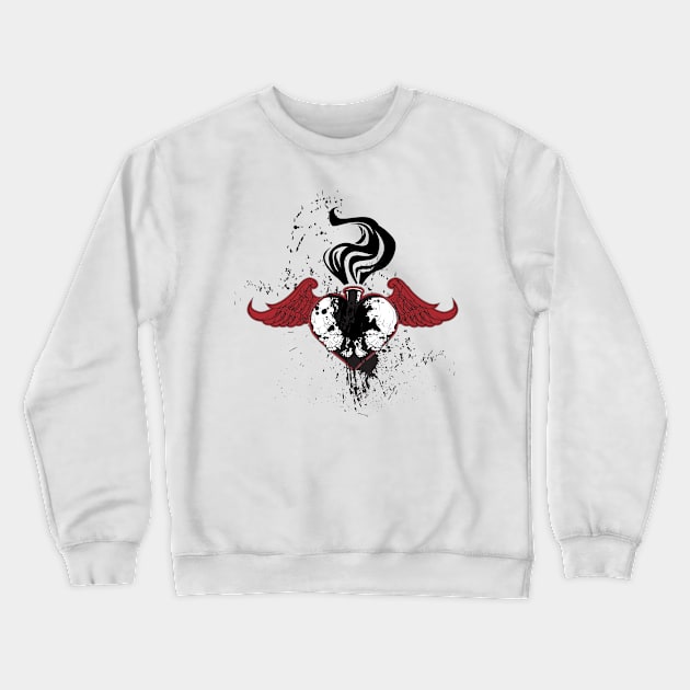 Skull of Spades Crewneck Sweatshirt by viSionDesign